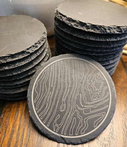 Damascus #2 round (4-pack)